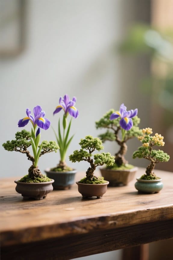 best bonsai iris collection