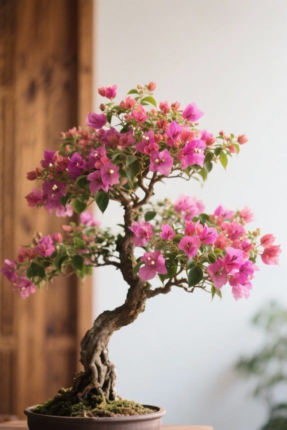 bonsai bougainvillea selection factors