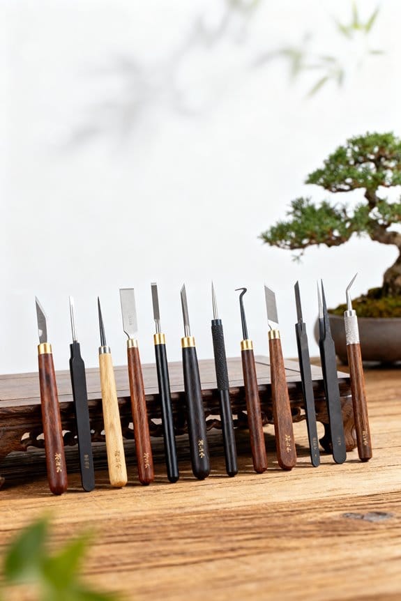 bonsai carving tool sets