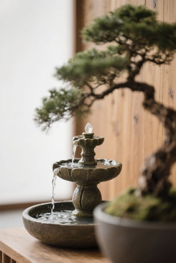 bonsai fountain selection factors