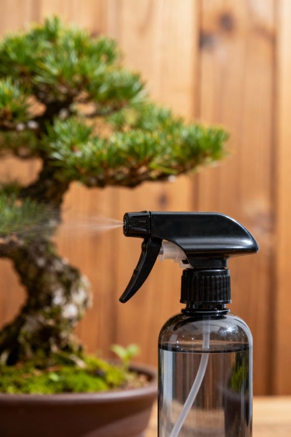 bonsai fungus spray considerations