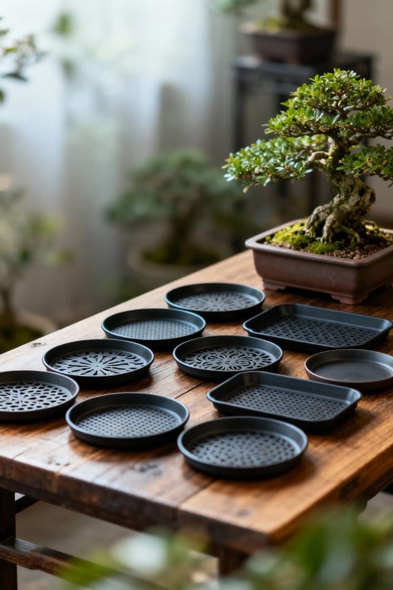 bonsai gardening splash guards