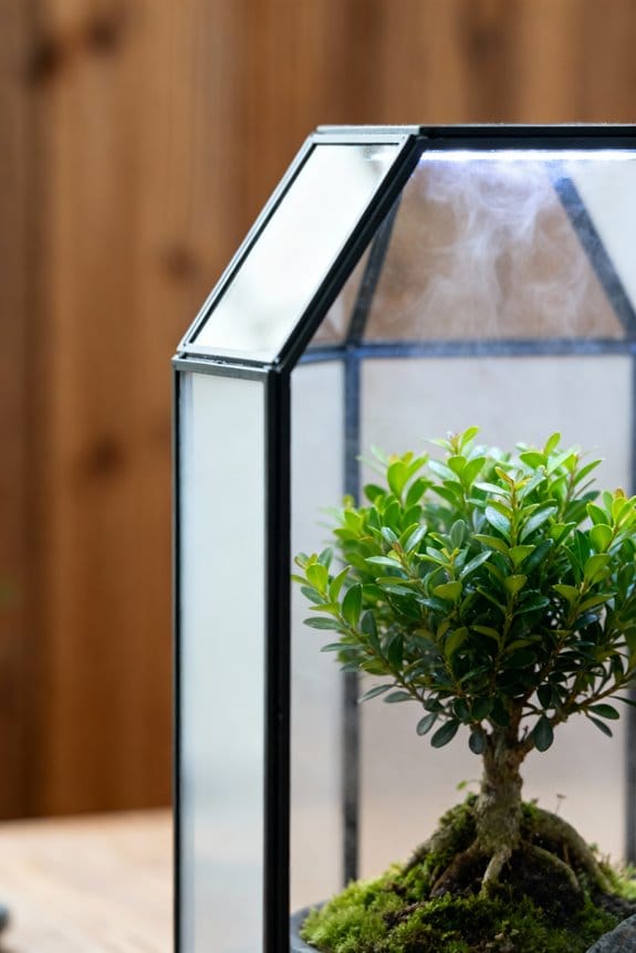 bonsai greenhouse humidity considerations