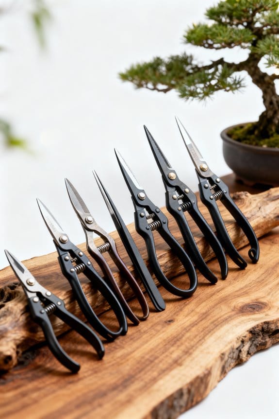 bonsai leaf trimming tools