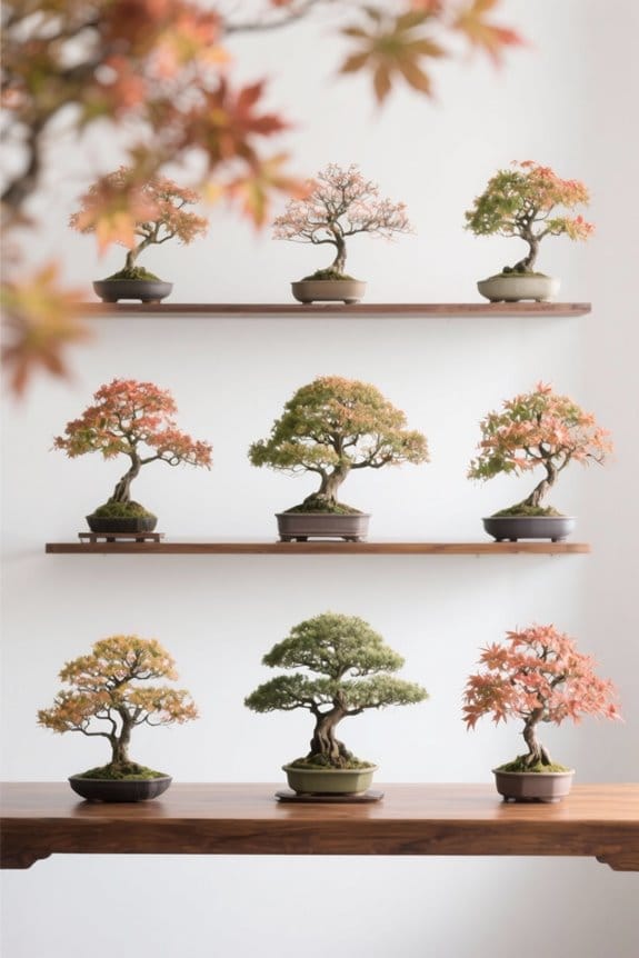 bonsai maple trees selection
