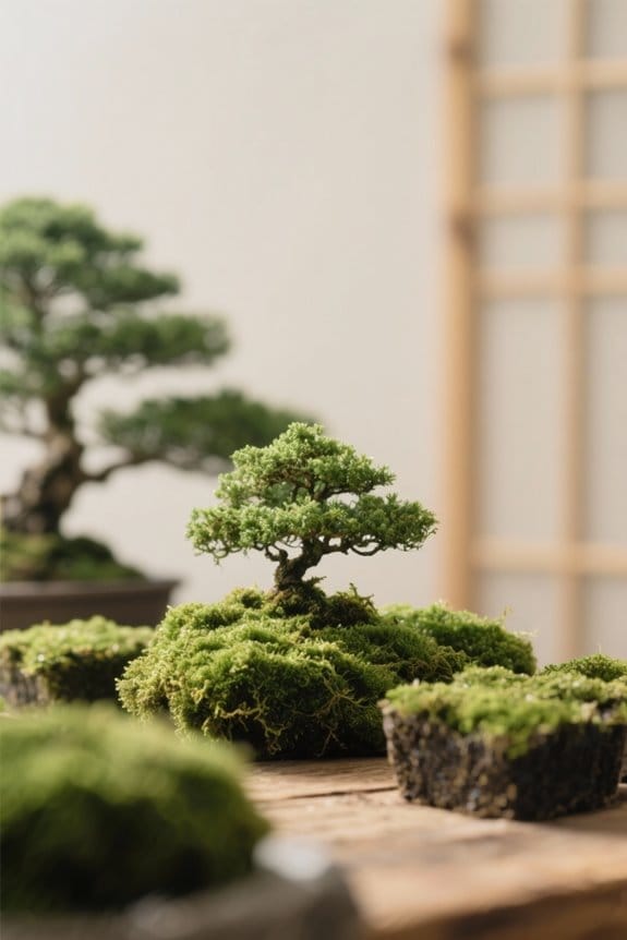 bonsai moss selection factors