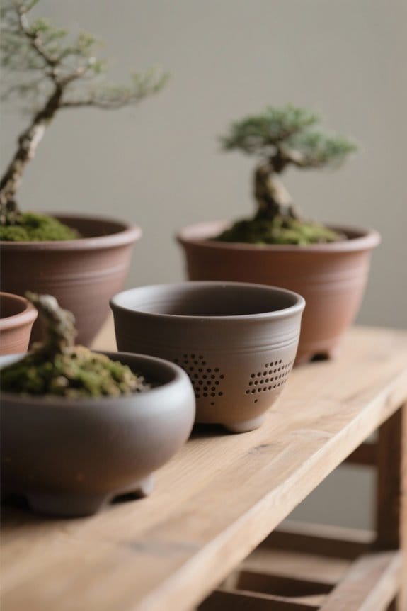 bonsai pot selection factors