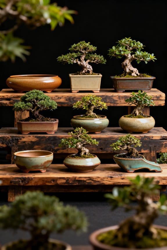 bonsai pot shapes matter