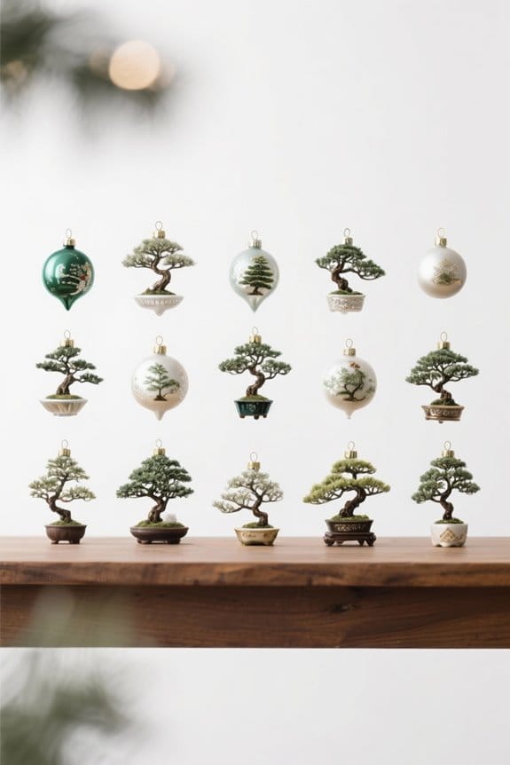 bonsai themed holiday decorations guide