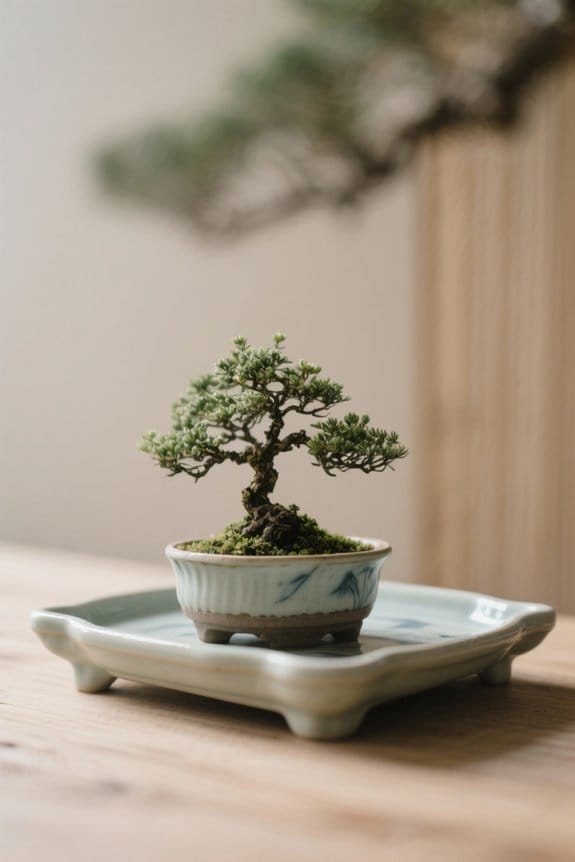 bonsai tray size and quality