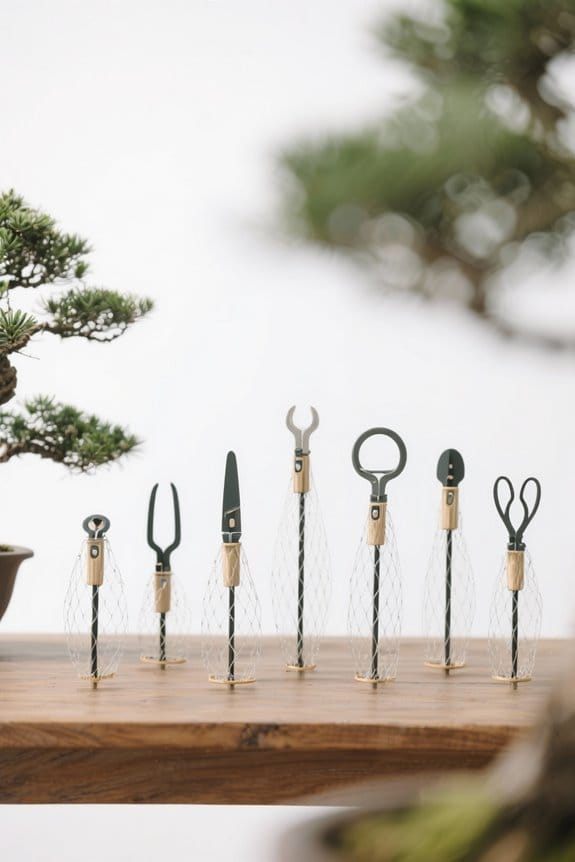 bonsai tree support netting