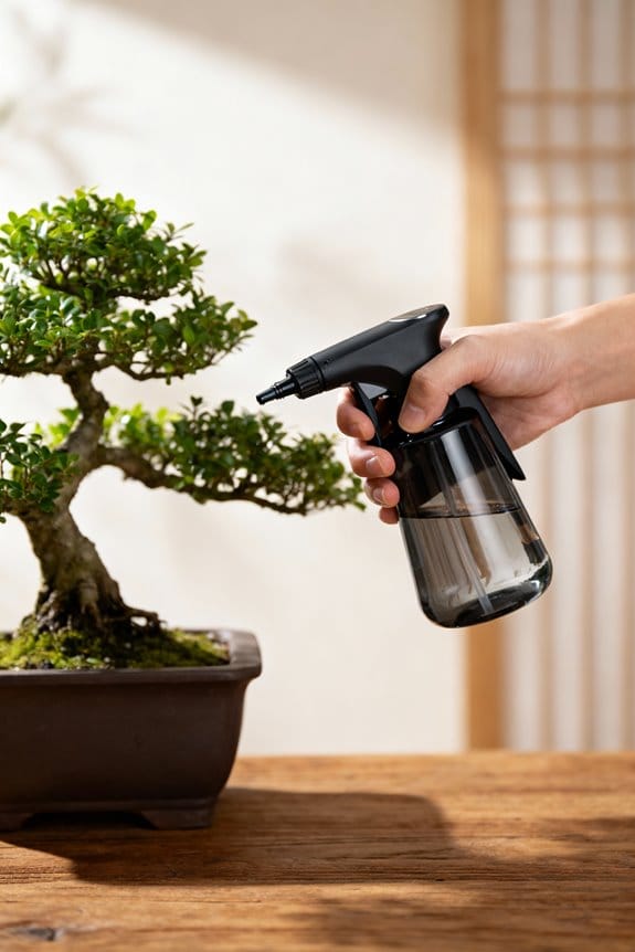 bonsai watering bottle considerations