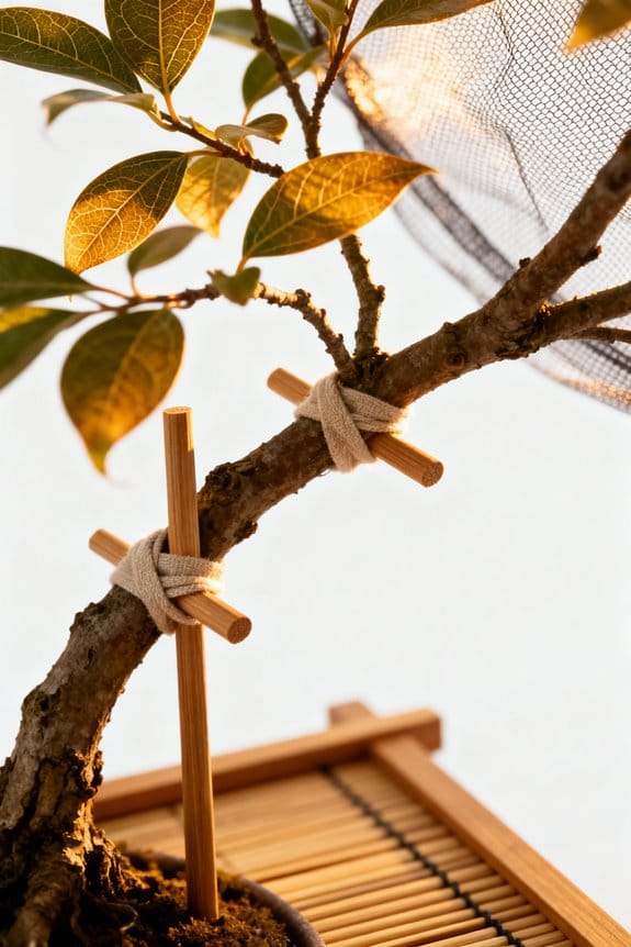 bonsai wind damage prevention