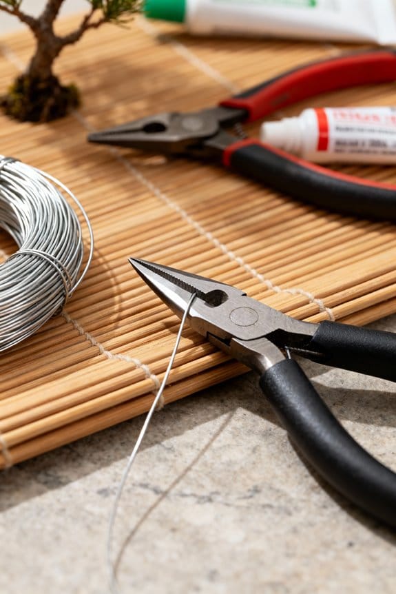 bonsai wire removal tools