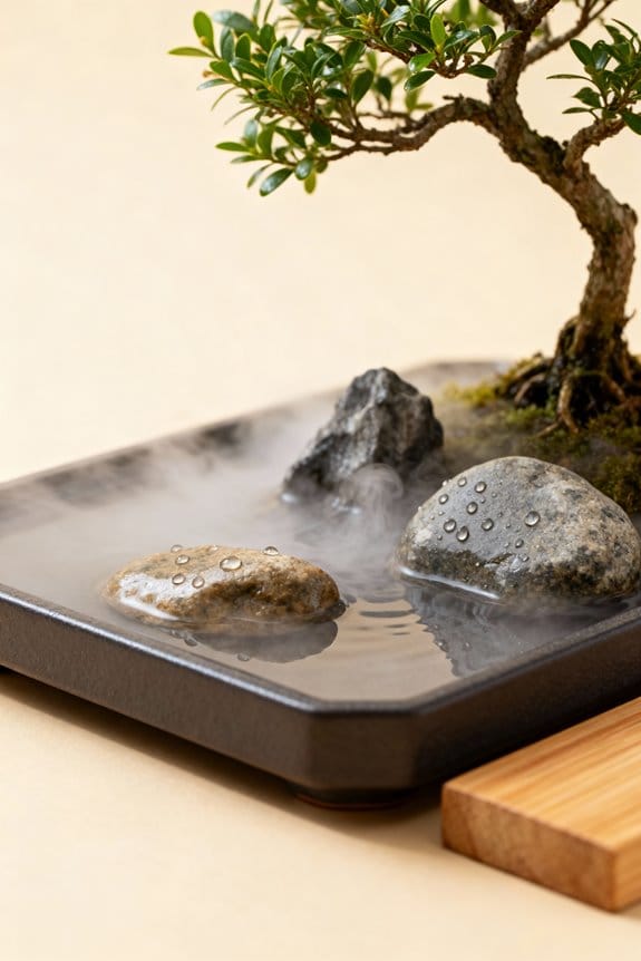 humidity trays enhance bonsai care
