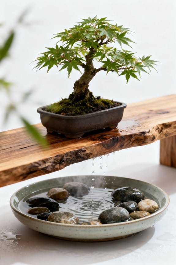 humidity trays enhance bonsai health