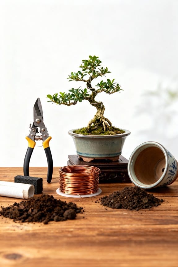informal upright bonsai technique