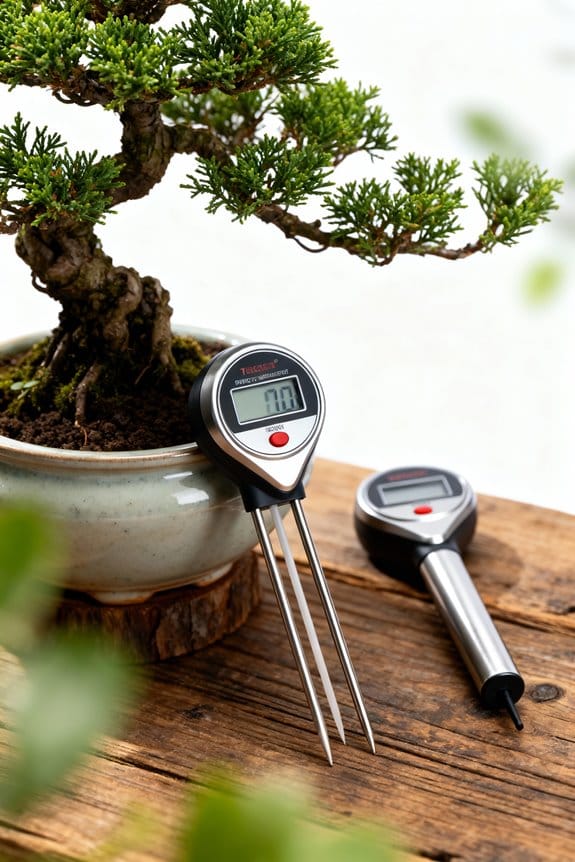 moisture and ph monitoring