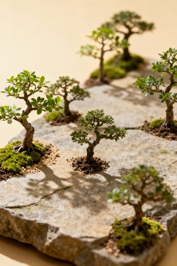 natural bonsai forest layout