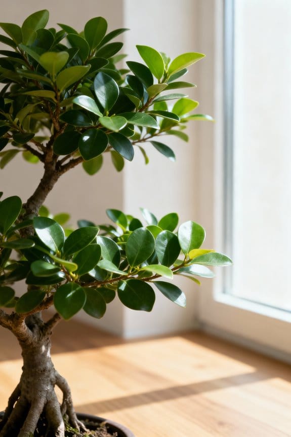 optimal ficus bonsai environment