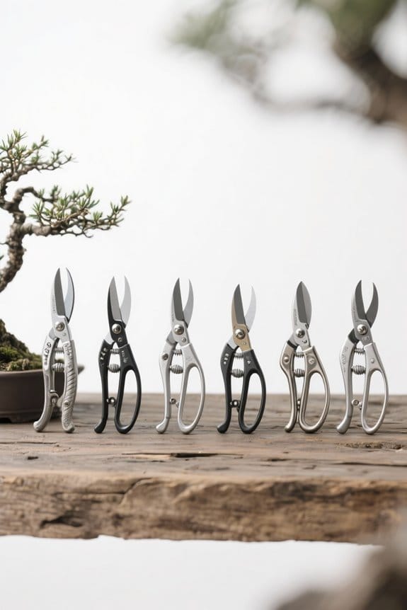 precision trimming bonsai shears