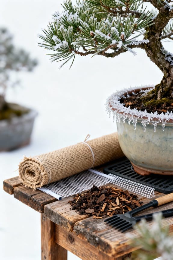 protect bonsai from frost