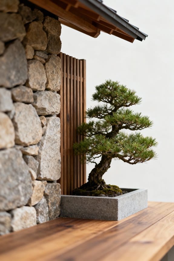 protect bonsai from winds