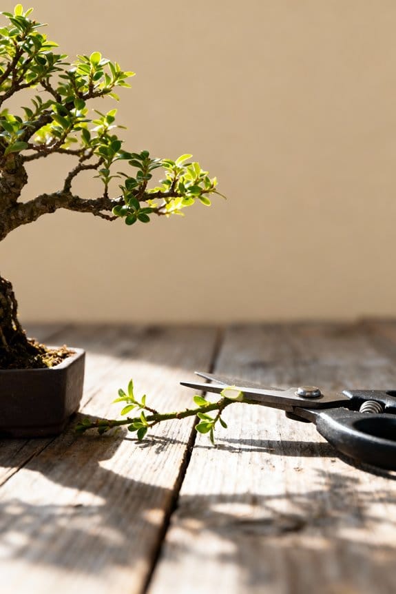 pruning ensures bonsai vitality
