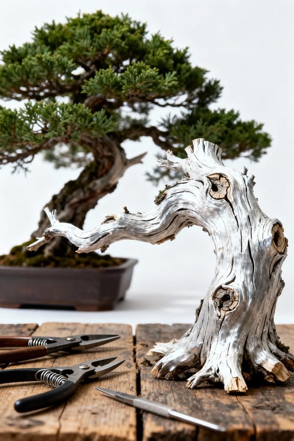 safely carve juniper bonsai