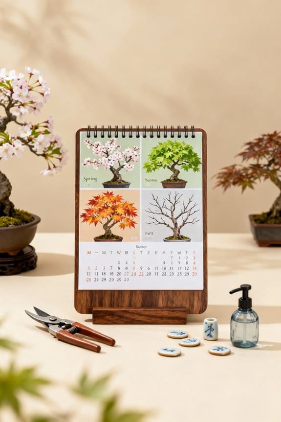 seasonal bonsai care phases