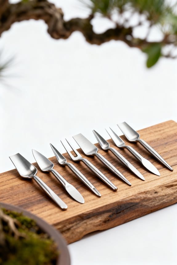 stainless steel bonsai spades