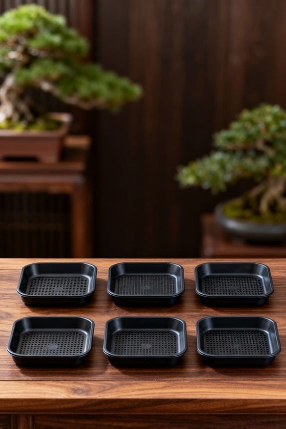 top plastic bonsai trays